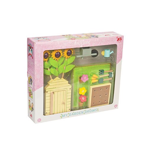 Игровой набор с куколками и аксессуарами- Цветущий сад  